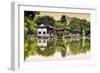 China 10MKm2 Collection - Temple Reflections-Philippe Hugonnard-Framed Photographic Print