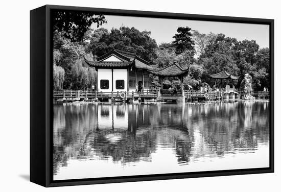 China 10MKm2 Collection - Temple Reflections-Philippe Hugonnard-Framed Stretched Canvas