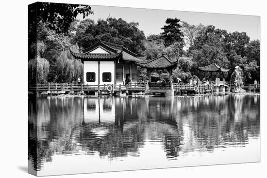 China 10MKm2 Collection - Temple Reflections-Philippe Hugonnard-Stretched Canvas