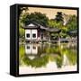 China 10MKm2 Collection - Temple Reflections-Philippe Hugonnard-Framed Stretched Canvas