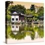 China 10MKm2 Collection - Temple Reflections-Philippe Hugonnard-Stretched Canvas