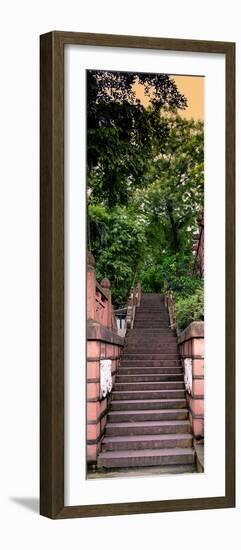 China 10MKm2 Collection - Temple Stairs-Philippe Hugonnard-Framed Photographic Print
