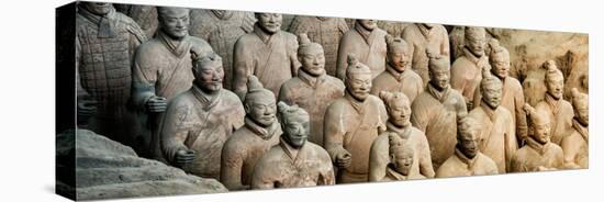 China 10MKm2 Collection - Terracotta Army-Philippe Hugonnard-Stretched Canvas