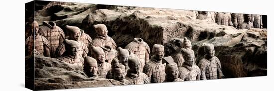 China 10MKm2 Collection - Terracotta Army-Philippe Hugonnard-Stretched Canvas