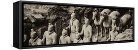 China 10MKm2 Collection - Terracotta Army-Philippe Hugonnard-Framed Stretched Canvas