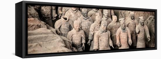 China 10MKm2 Collection - Terracotta Army-Philippe Hugonnard-Framed Stretched Canvas