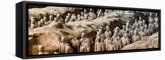 China 10MKm2 Collection - Terracotta Army-Philippe Hugonnard-Framed Stretched Canvas