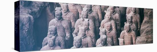 China 10MKm2 Collection - Terracotta Army-Philippe Hugonnard-Stretched Canvas