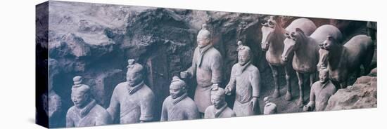 China 10MKm2 Collection - Terracotta Army-Philippe Hugonnard-Stretched Canvas