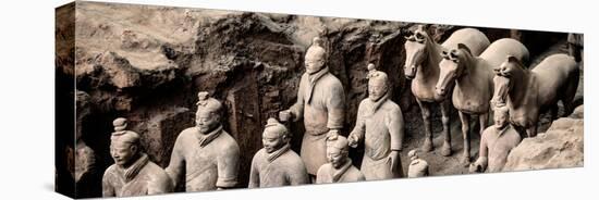 China 10MKm2 Collection - Terracotta Army-Philippe Hugonnard-Stretched Canvas