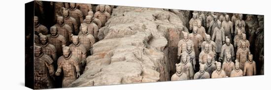 China 10MKm2 Collection - Terracotta Army-Philippe Hugonnard-Stretched Canvas