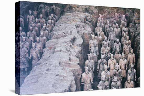 China 10MKm2 Collection - Terracotta Army-Philippe Hugonnard-Stretched Canvas