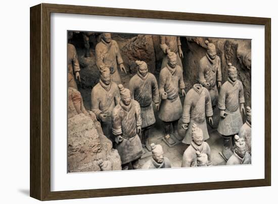 China 10MKm2 Collection - Terracotta Army-Philippe Hugonnard-Framed Photographic Print