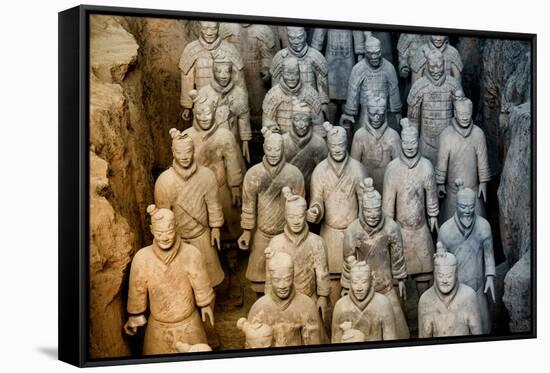 China 10MKm2 Collection - Terracotta Army-Philippe Hugonnard-Framed Stretched Canvas