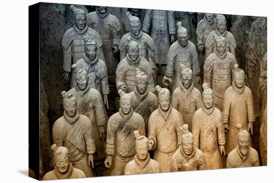 China 10MKm2 Collection - Terracotta Army-Philippe Hugonnard-Stretched Canvas