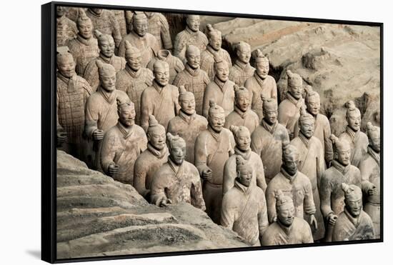 China 10MKm2 Collection - Terracotta Army-Philippe Hugonnard-Framed Stretched Canvas