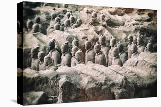 China 10MKm2 Collection - Terracotta Army-Philippe Hugonnard-Stretched Canvas