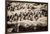 China 10MKm2 Collection - Terracotta Army-Philippe Hugonnard-Framed Photographic Print