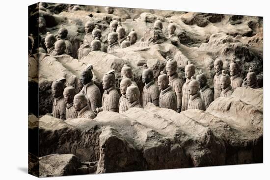 China 10MKm2 Collection - Terracotta Army-Philippe Hugonnard-Stretched Canvas