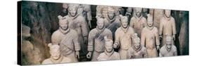 China 10MKm2 Collection - Terracotta Army-Philippe Hugonnard-Stretched Canvas