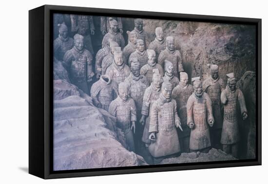 China 10MKm2 Collection - Terracotta Army-Philippe Hugonnard-Framed Stretched Canvas