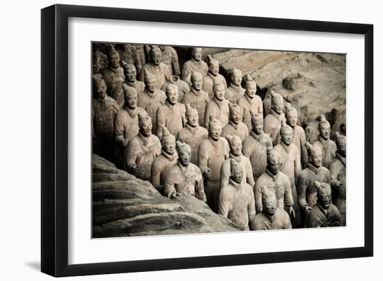 China 10MKm2 Collection - Terracotta Army-Philippe Hugonnard-Framed Photographic Print