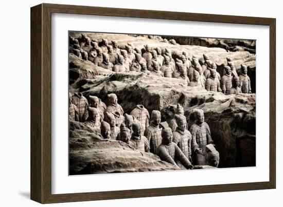 China 10MKm2 Collection - Terracotta Army-Philippe Hugonnard-Framed Photographic Print