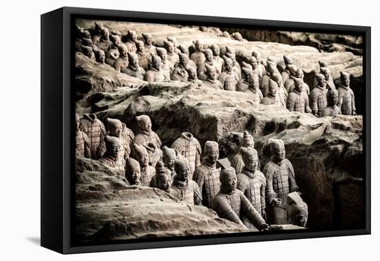 China 10MKm2 Collection - Terracotta Army-Philippe Hugonnard-Framed Stretched Canvas