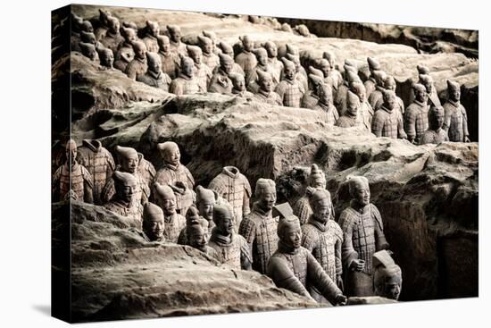 China 10MKm2 Collection - Terracotta Army-Philippe Hugonnard-Stretched Canvas