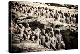 China 10MKm2 Collection - Terracotta Army-Philippe Hugonnard-Stretched Canvas