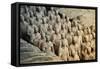 China 10MKm2 Collection - Terracotta Army-Philippe Hugonnard-Framed Stretched Canvas