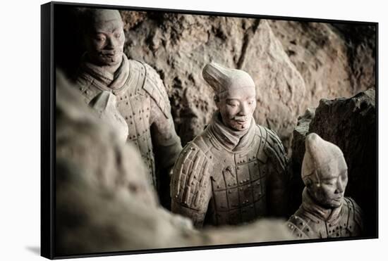 China 10MKm2 Collection - Terracotta Army-Philippe Hugonnard-Framed Stretched Canvas