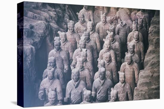 China 10MKm2 Collection - Terracotta Army-Philippe Hugonnard-Stretched Canvas