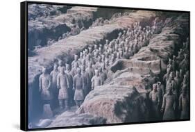 China 10MKm2 Collection - Terracotta Army-Philippe Hugonnard-Framed Stretched Canvas