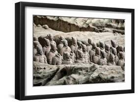 China 10MKm2 Collection - Terracotta Army-Philippe Hugonnard-Framed Photographic Print