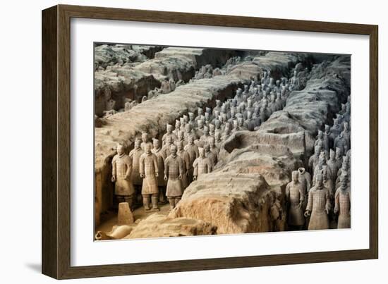 China 10MKm2 Collection - Terracotta Army-Philippe Hugonnard-Framed Photographic Print