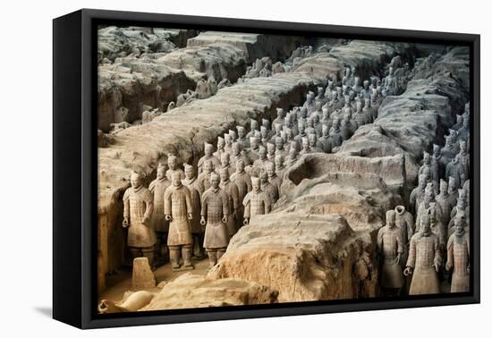 China 10MKm2 Collection - Terracotta Army-Philippe Hugonnard-Framed Stretched Canvas