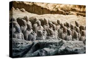 China 10MKm2 Collection - Terracotta Army-Philippe Hugonnard-Stretched Canvas