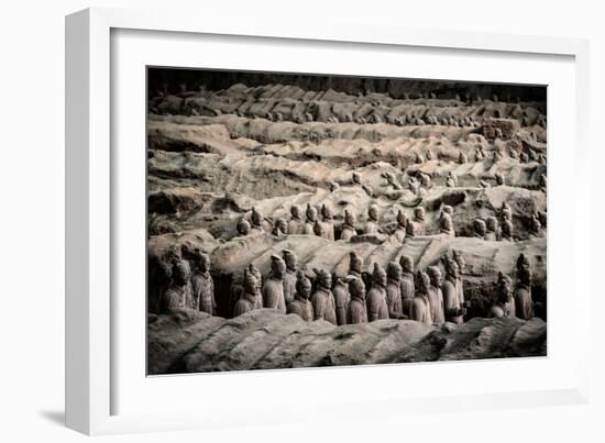 China 10MKm2 Collection - Terracotta Army-Philippe Hugonnard-Framed Photographic Print