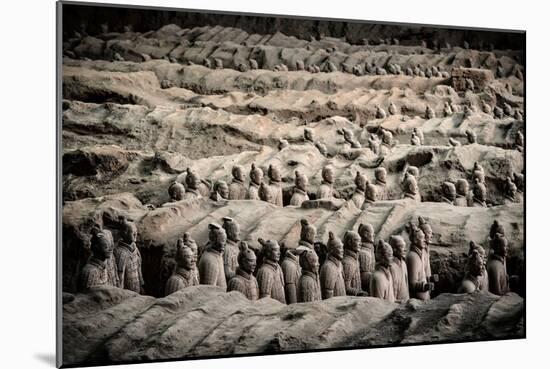 China 10MKm2 Collection - Terracotta Army-Philippe Hugonnard-Mounted Photographic Print