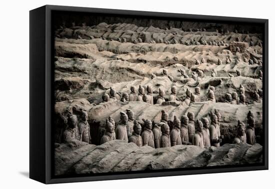 China 10MKm2 Collection - Terracotta Army-Philippe Hugonnard-Framed Stretched Canvas