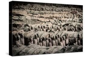 China 10MKm2 Collection - Terracotta Army-Philippe Hugonnard-Stretched Canvas