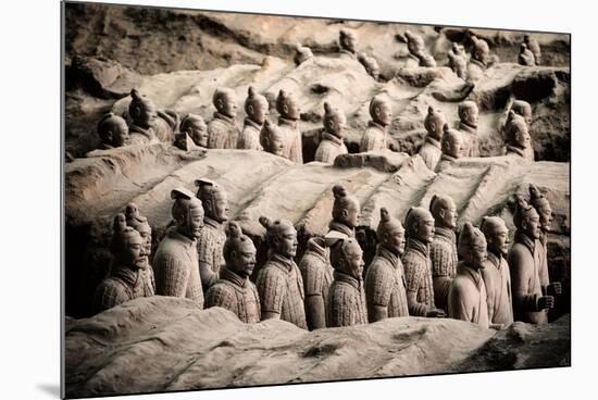 China 10MKm2 Collection - Terracotta Army-Philippe Hugonnard-Mounted Photographic Print