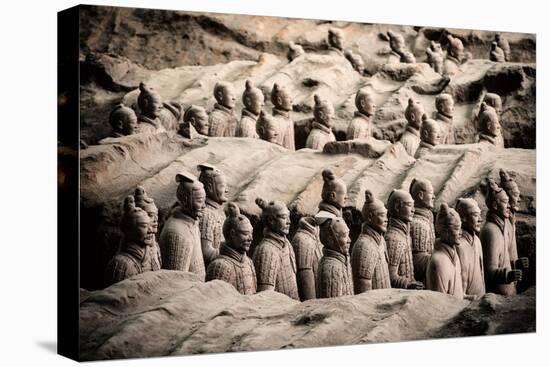 China 10MKm2 Collection - Terracotta Army-Philippe Hugonnard-Stretched Canvas