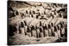 China 10MKm2 Collection - Terracotta Army-Philippe Hugonnard-Stretched Canvas