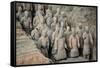 China 10MKm2 Collection - Terracotta Army-Philippe Hugonnard-Framed Stretched Canvas