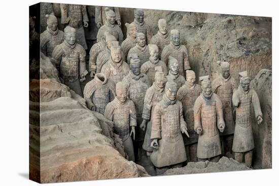 China 10MKm2 Collection - Terracotta Army-Philippe Hugonnard-Stretched Canvas