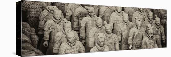 China 10MKm2 Collection - Terracotta Army-Philippe Hugonnard-Stretched Canvas