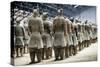 China 10MKm2 Collection - Terracotta Army-Philippe Hugonnard-Stretched Canvas