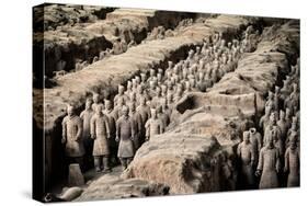 China 10MKm2 Collection - Terracotta Army-Philippe Hugonnard-Stretched Canvas